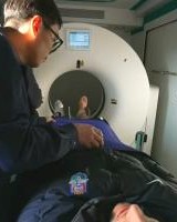 先进！津门虎实时直播萨尔瓦多检查，这是天津首台移动方舱CT车